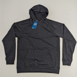 NWT New Brooks Luxe Hoodie Heather Black Size Small Running Athletic Gear